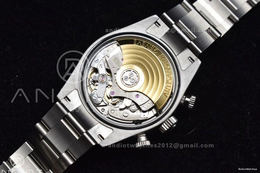 Daytona on SS Dial ADGF SS Edition 825 Black White Bracelet Best Comfortable A 1114